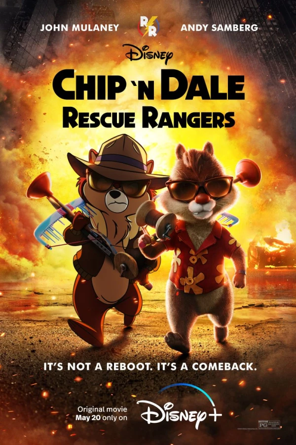 Knabbel en Babbel: Rescue Rangers Poster