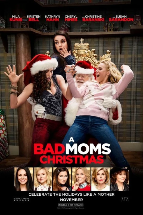 A Bad Moms Christmas Poster