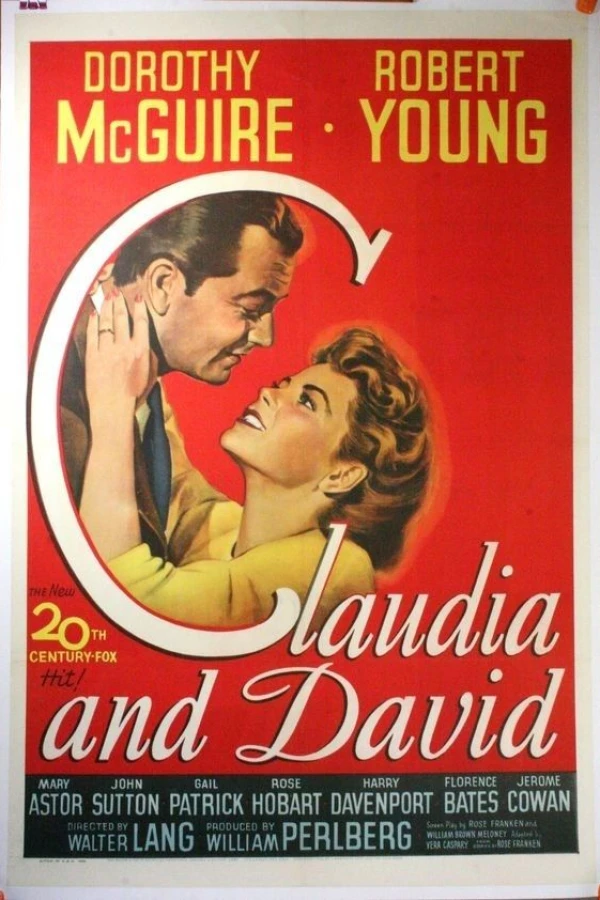 Claudia and David Poster