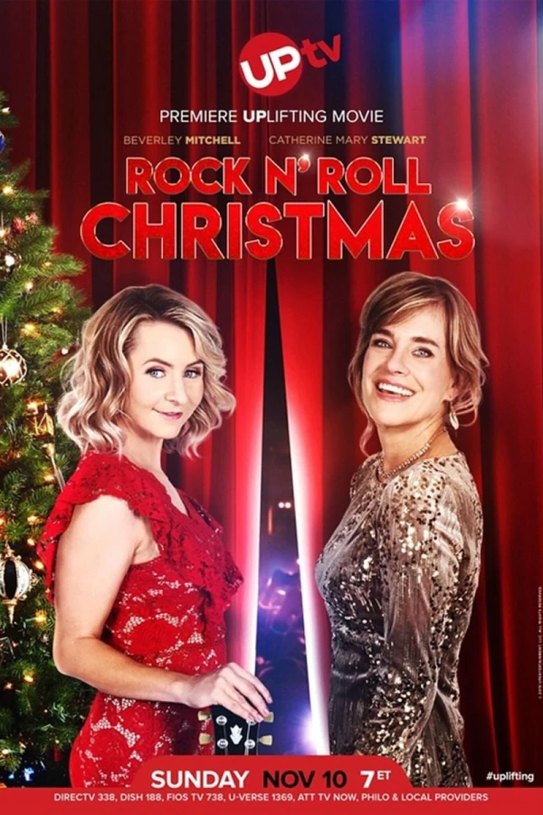 Rock and Roll Christmas Poster