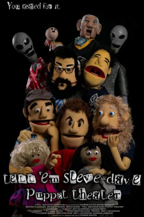 Tell 'Em Steve-Dave Puppet Theatre Poster