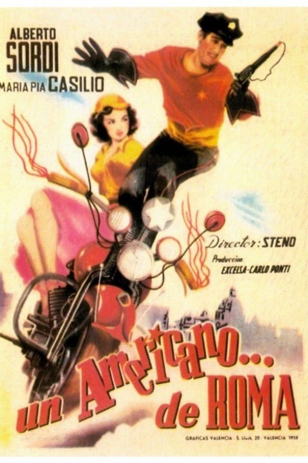 An American in Rome Poster