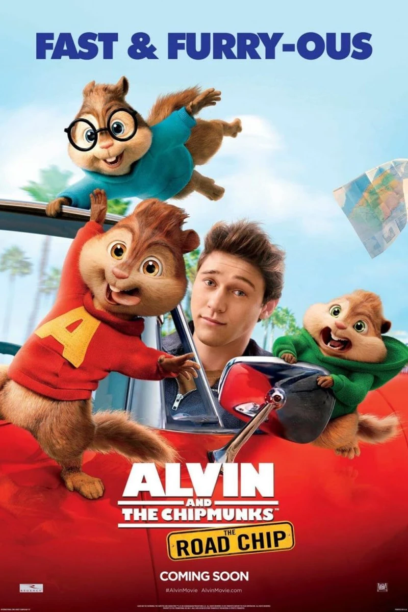 Alvin and the Chipmunks 4 - The Road Chip Poster