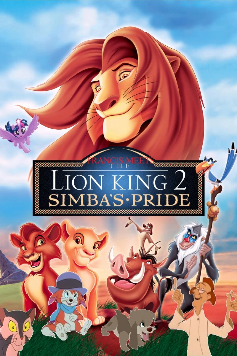 De leeuwenkoning 2: Simba's Trots Poster