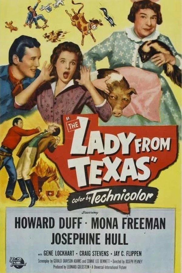 The Lady from Texas Poster