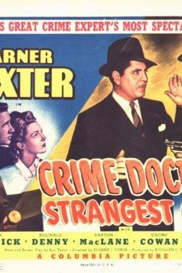 The Crime Doctor's Strangest Case Poster