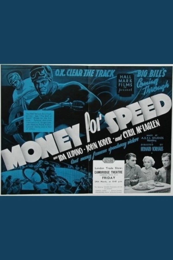 Money for Speed Poster