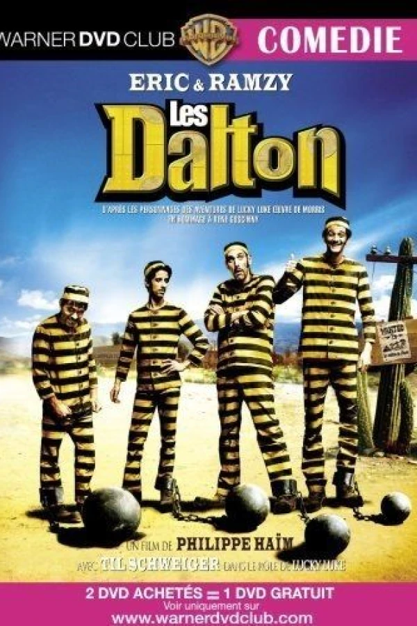 Lucky Luke and the Daltons Poster