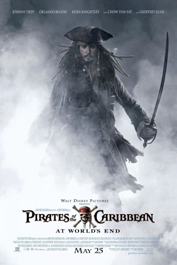Pirates of the Caribbean deel 3 Poster