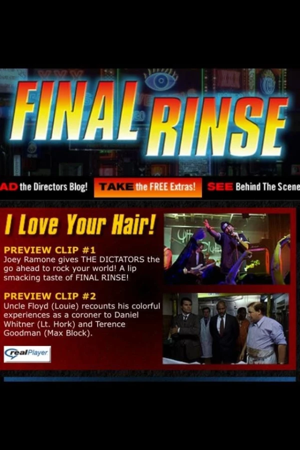 Final Rinse Poster