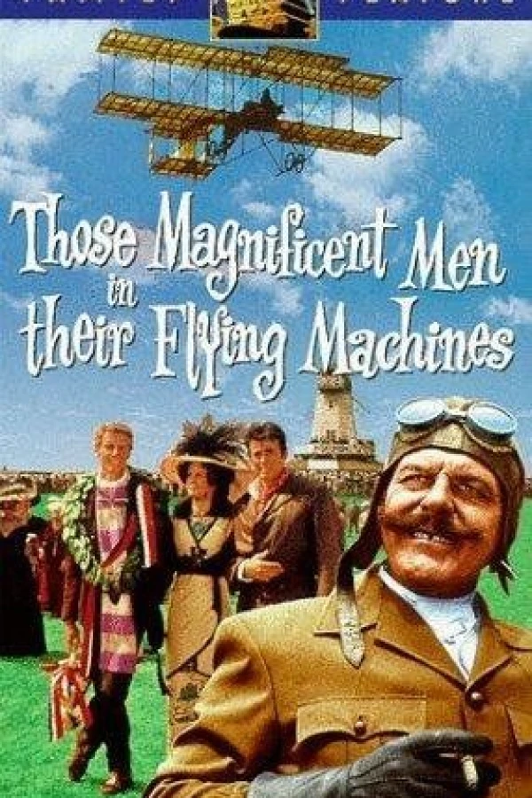 Die Knotsgekke Kerels in Hun Vliegende Kratten Poster