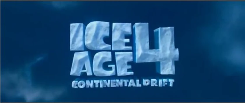 Ice Age: Continental Drift Title Card