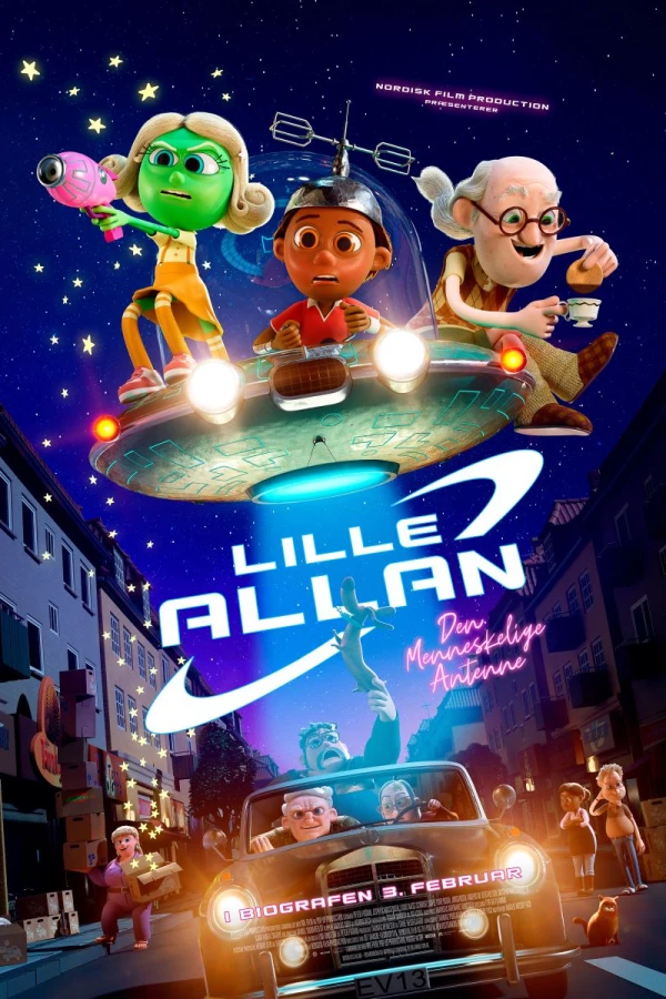 Kleine All - De Menselijke Antenne Poster