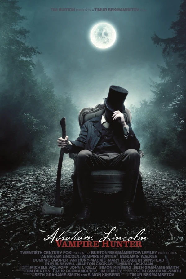 Abraham Lincoln vampire hunter Poster