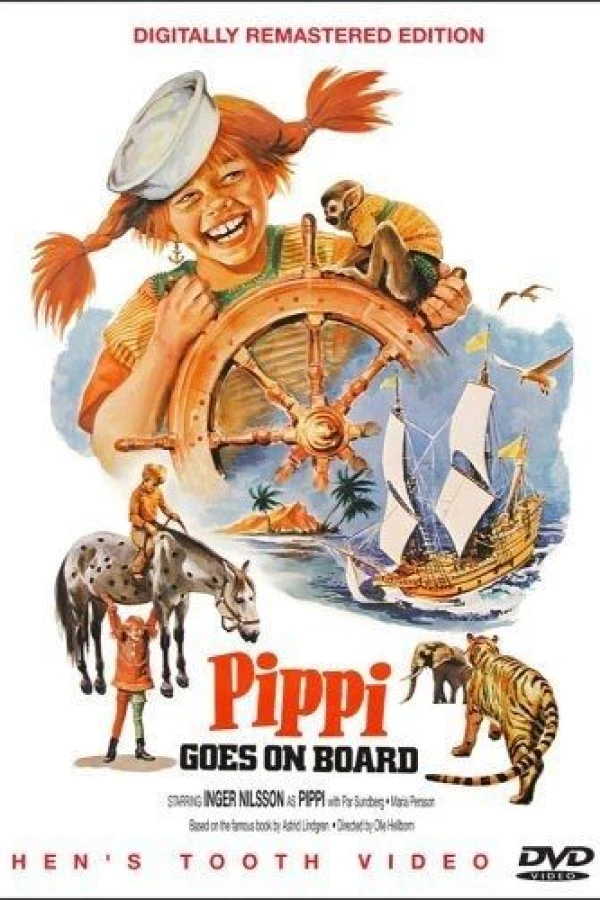 Pippi gaat van Boord Poster