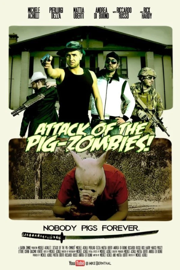 Attack of the Pig-Zombies! Poster