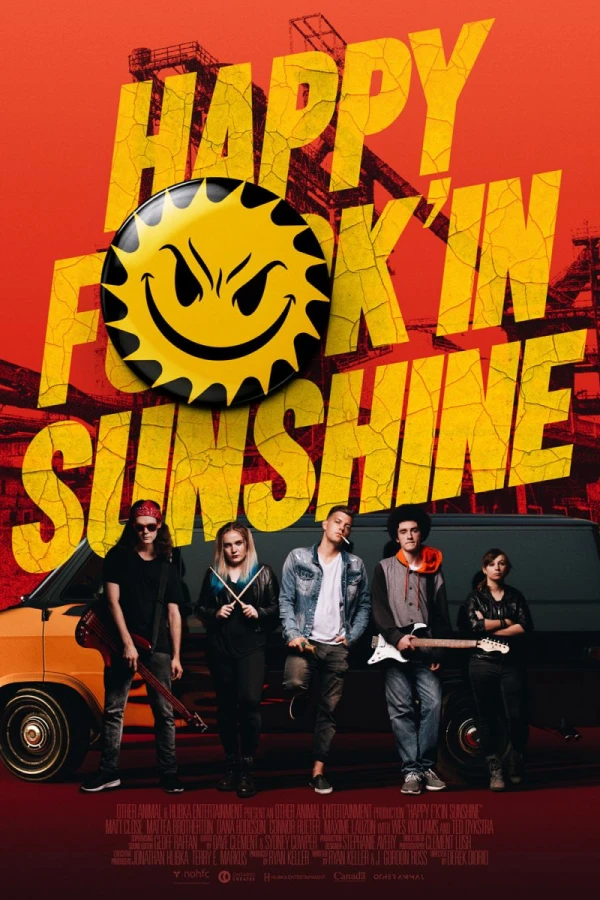 Happy F'K'IN Sunshine Poster