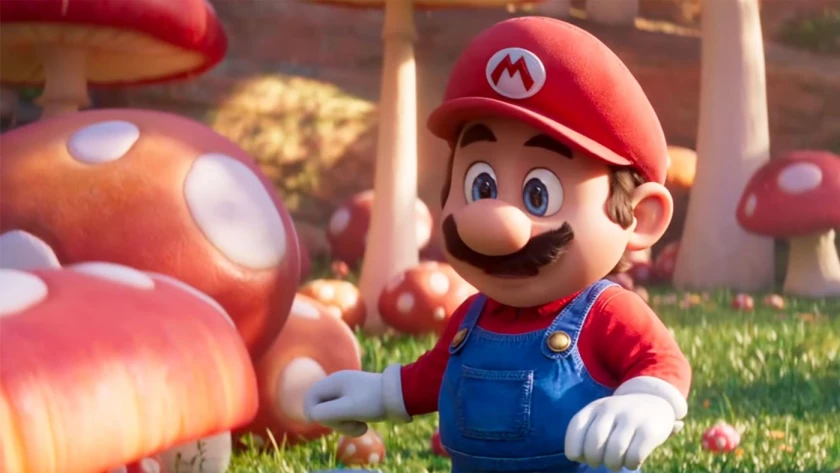 Chris Pratt speelt de stem van Mario.